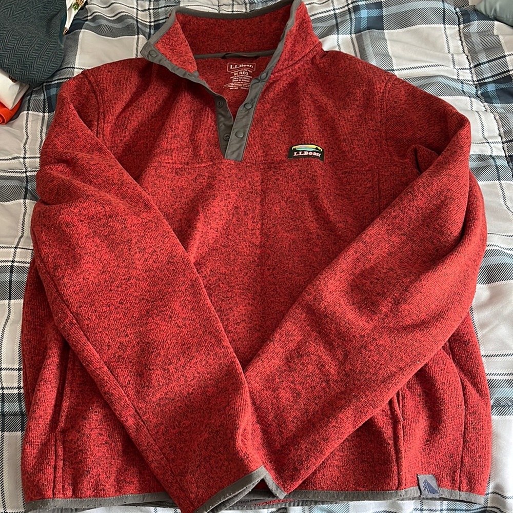 LL bean fleece pullover